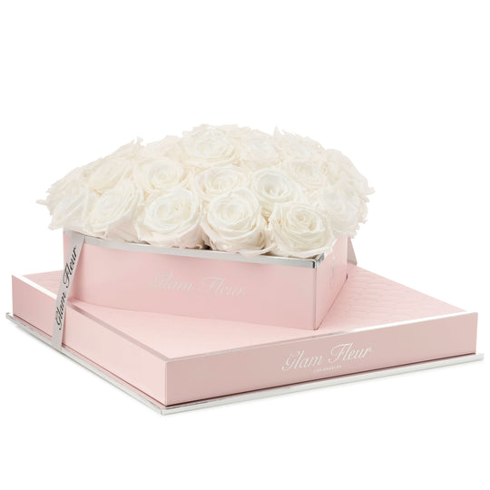 Rosé Heart Glow White