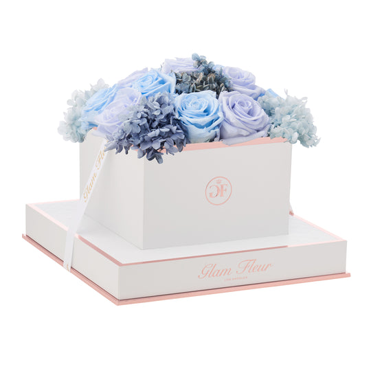 Blanche Square Blue Lavender Fusion