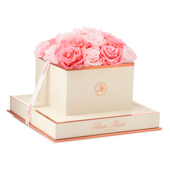 Montagé Square Baby Pink and Light Pink