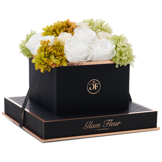 Noir Square White Oregano Fusion