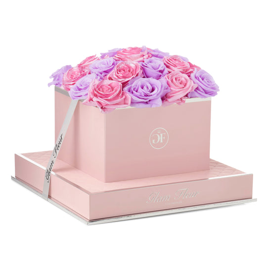 Rosé Square Baby Lily and Glow Pink