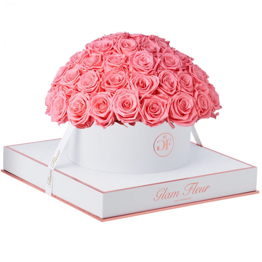 Blanche Grande Round Light Pink