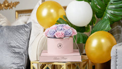 Happy Birthday Preserved Rose