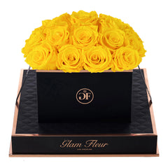 Noir Square Yellow