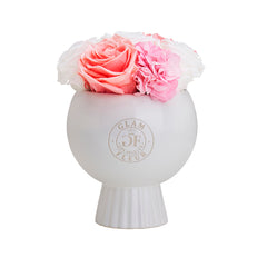 Marquise Vase Pink Ivory Fusion