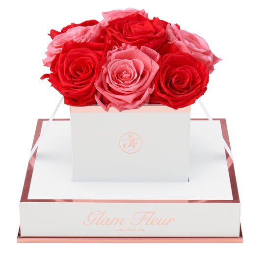 Blanche Chic Light Pink and Light Red