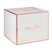 Blanche Round Classic Pink and Blush Preserved Roses