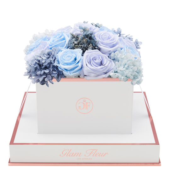 Blanche Square Blue Lavender Fusion