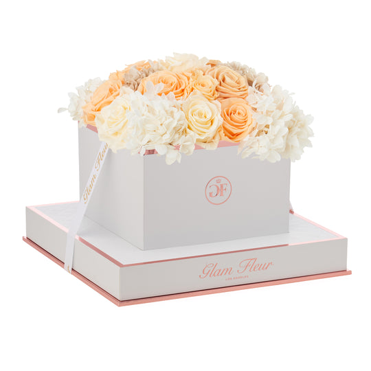 Blanche Square Peach Creme Fusion