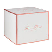 Blanche Square Van Gogh Peach and Coral Preserved Roses