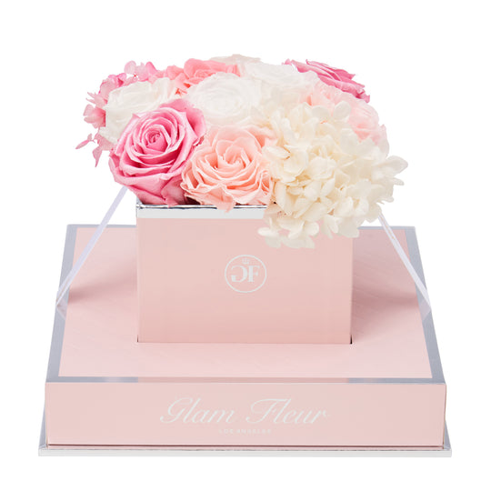 Rosé Chic Pink Ivory Fusion