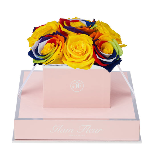 Rosé Chic Rainbow and Yellow