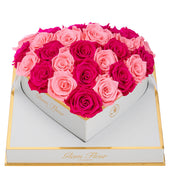 Blanche Heart Fuchsia and Light Pink