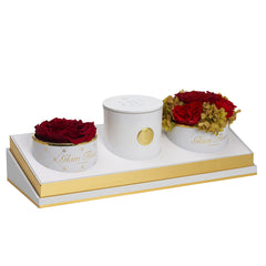 Blanche Glam Trio Red