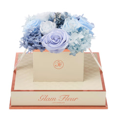 Montagé Chic Blue Lavender Fusion Preserved Flowers