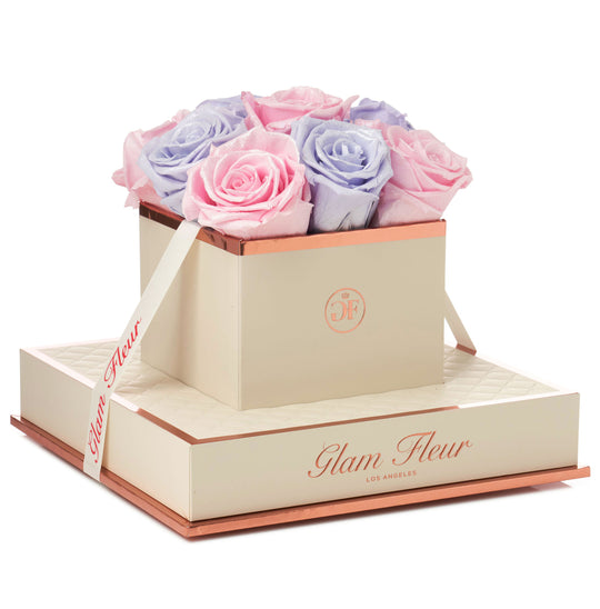 Montagé Chic Glow Lavender and Glow Pink