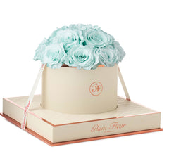 Montagé Round Mint Preserved Roses