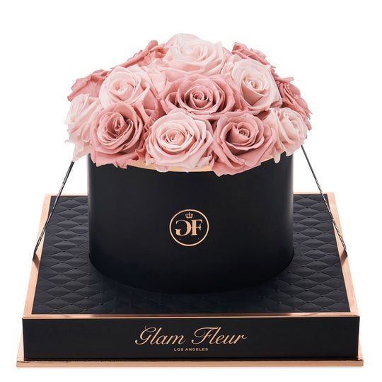 Noir Round Classic Pink and Blush