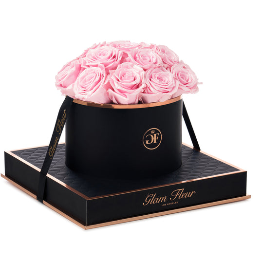 Noir Round Glow Pink