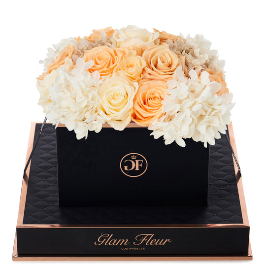 Noir Square Peach Creme Fusion