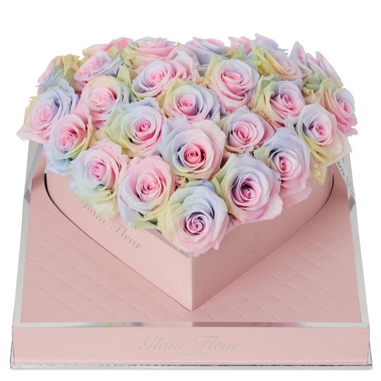 Rosé Heart Candy Rainbow