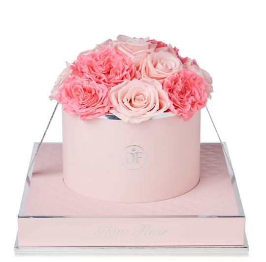 Rosé Round Van Gogh Pink and Baby Pink