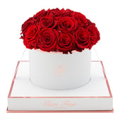 Blanche Round Red