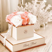 Rosé Chic Ivory and Light Pink