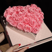 Rosé Heart Glow Pink