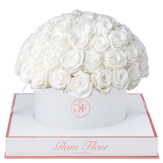 Blanche Grande Round White