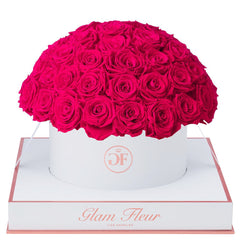Blanche Grande Round Fuchsia