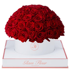 Blanche Grande Round Red