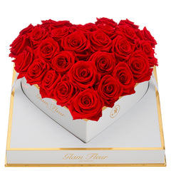 Blanche Heart Light Red